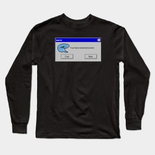 Digital Worm Long Sleeve T-Shirt